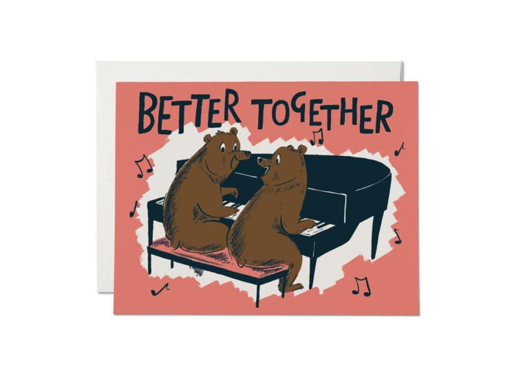 Better Together Bears Greeting Cards, Box of 8