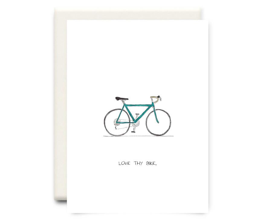 Love Thy Bike Greeting Card