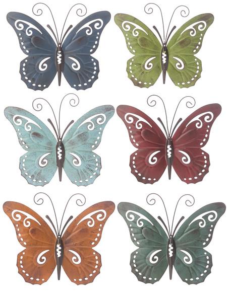 Small Iron Butterfly - Outdoor Wall Art