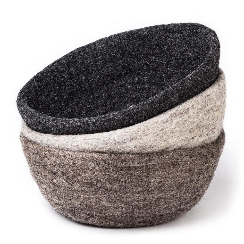 Large Wool Storage Bowl