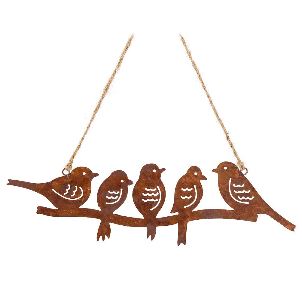 Hanging Birds On A Branch