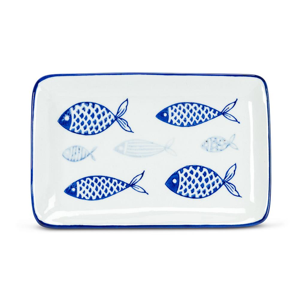 Bluefish Rectangular Plate, 5" x 7.5"