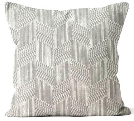 Sela Pearl Grey Square Outdoor Toss Cushion