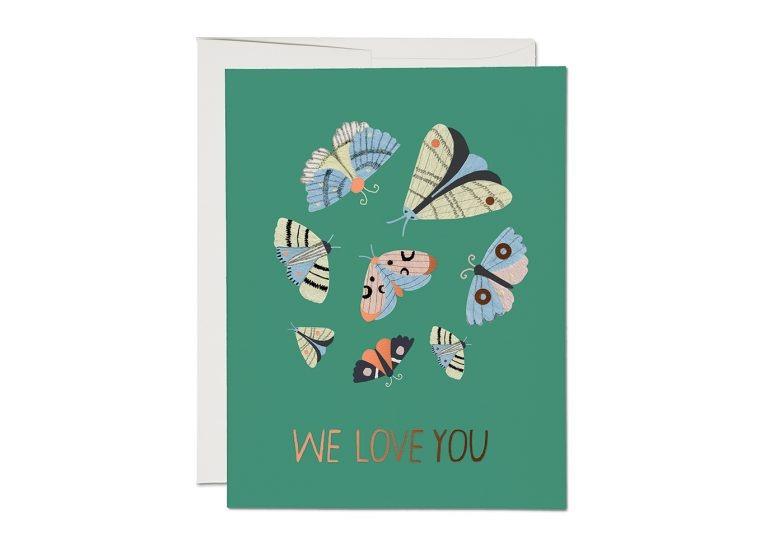 Moth Magic Greeting Card