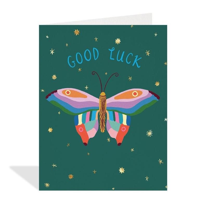 Lucky Butterfly Greeting Card