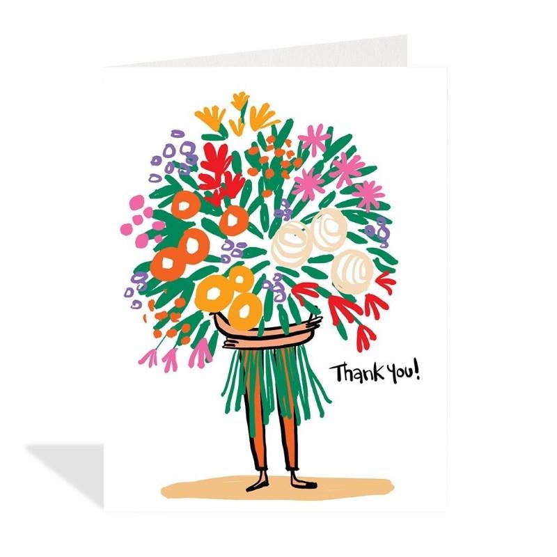 Thanks A Bunch - Thank You Card