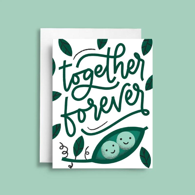 Forever Peas Greeting Card