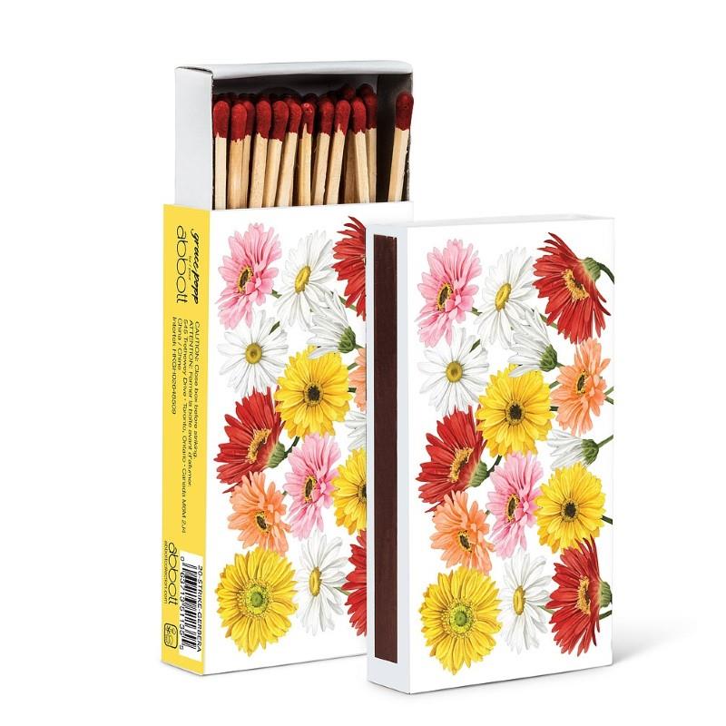 Gerbera Daisy Matches, 45 Sticks