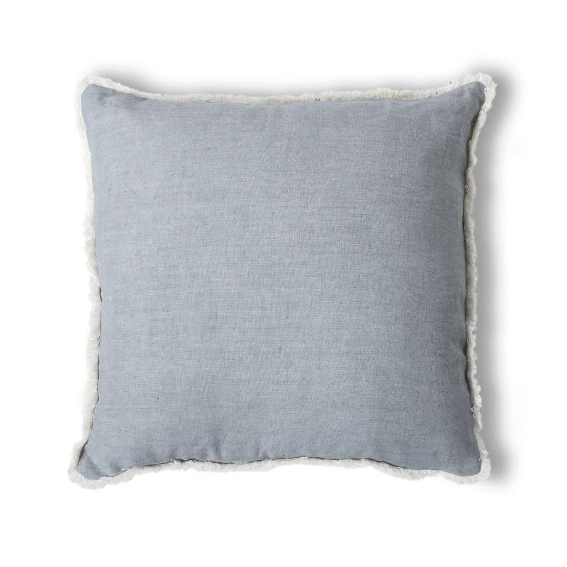 Moroccan Flint Grey Cushion, 20"Sq