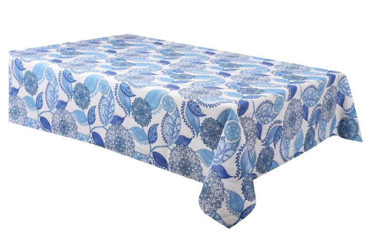 Madeira Blue Tablecloth