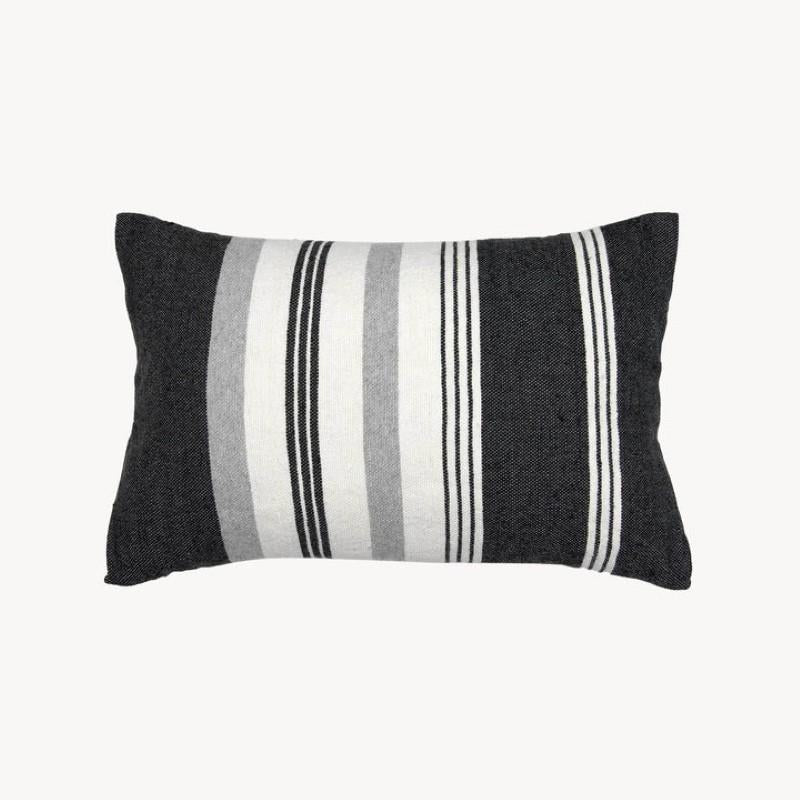 Pokoloko Thick-and-Thin Moroccan Lumbar Pillow, 14x22