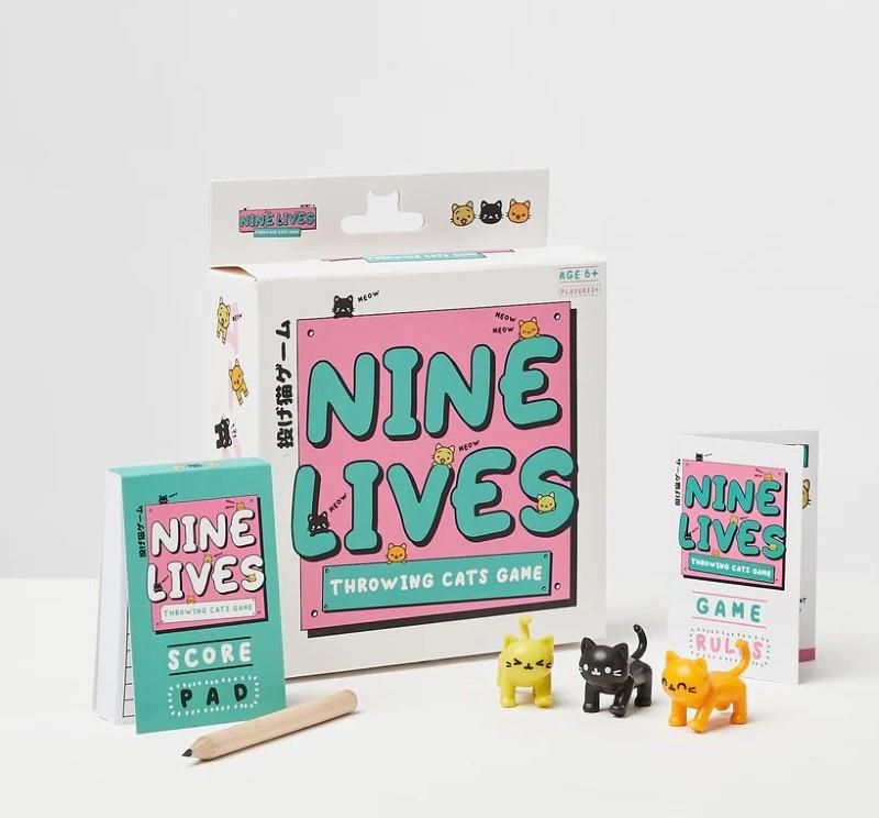 Nine Lives Throwing Cats Game